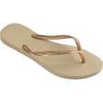 Chinelo Havaianas Feminino Slim Areia Dourado 37/38