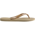 Chinelo Havaianas Feminino Slim Areia Dourado 37/38