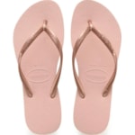 Chinelo Havaianas Feminino Slim Rosa Ballet 37/38