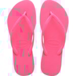 Chinelo Havaianas Feminino Slim Rosa Cristal 37/38