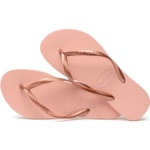 Chinelo Havaianas Feminino Slim Rose Gold 35/36