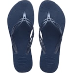 Chinelo Havaianas Flash Sweet Azul Índigo 33/34