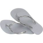 Chinelo Havaianas Flash Sweet Cinza Gelo 35/36