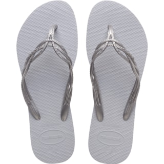 Chinelo Havaianas Flash Sweet Cinza Gelo 39/40