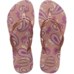 Chinelo Havaianas Flash Sweet Royal Rosa Crocus 35/36