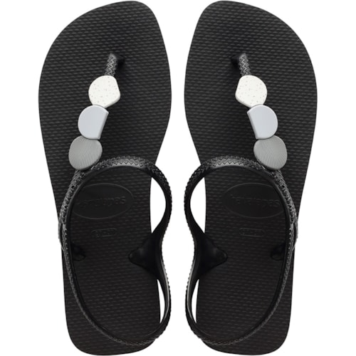 Chinelo Havaianas Flash Urban Preto 33/34