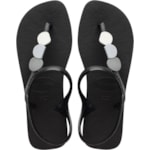 Chinelo Havaianas Flash Urban Preto 39/40