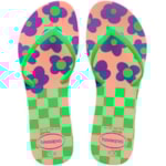 Chinelo Havaianas Flat Mix Rosa/Verde 37/38