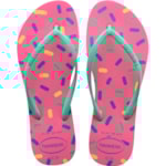 Chinelo Havaianas Harmony Ciber Pink 37/38