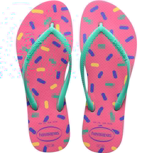 Chinelo Havaianas Harmony Ciber Pink 37/38