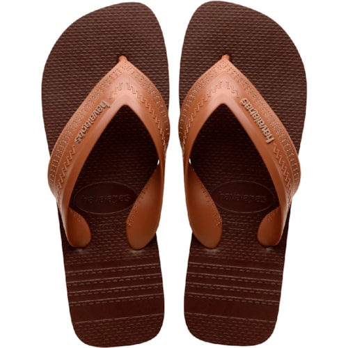 Chinelo Havaianas Hybrid Be Café 43/44