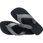 Chinelo Havaianas Hybrid Be Novo Grafite 43/44
