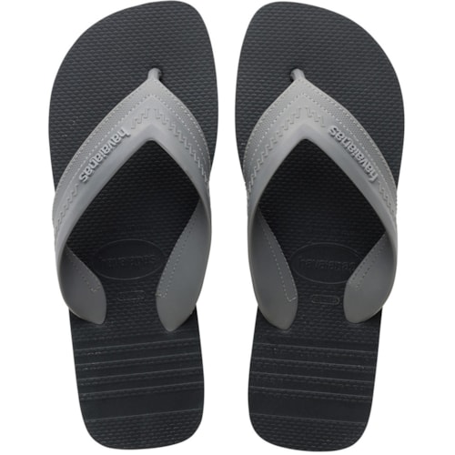 Chinelo Havaianas Hybrid Be Novo Grafite Número 41/42