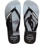 Chinelo Havaianas Hype Preto/Branco 43/44