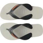 Chinelo Havaianas Infantil Max Novo Grafite Cinza Gelo 27/28