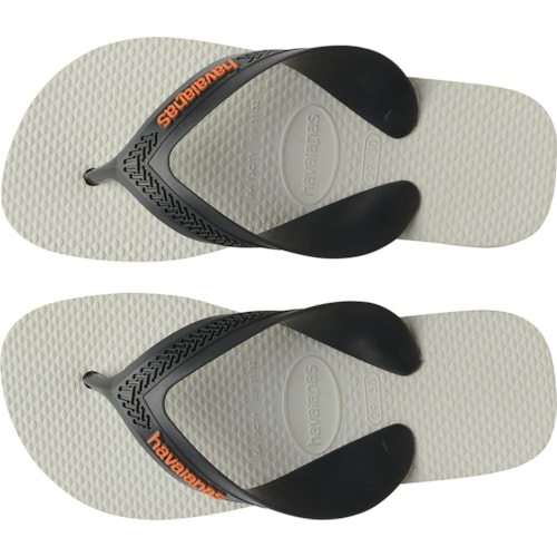 Chinelo Havaianas Infantil Max Novo Grafite Cinza Gelo 27/28