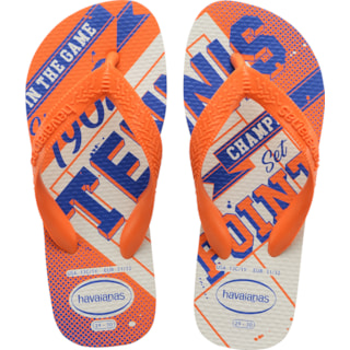 Chinelo Havaianas Kids Athletic Branco 31/32