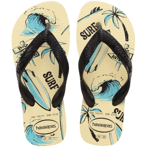 Chinelo Havaianas Kids Athletic Buttercream 23/24