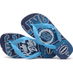 Chinelo Havaianas Kids Athletic Marinho e Turquesa 31/32
