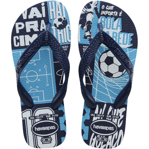 Chinelo Havaianas Kids Athletic Marinho/Marinho 23/24