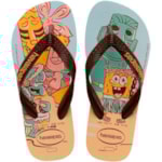 Chinelo Havaianas Kids Bob Esponja Dourado 27/28