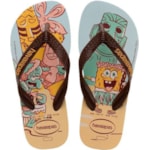 Chinelo Havaianas Kids Bob Esponja Dourado 31/32