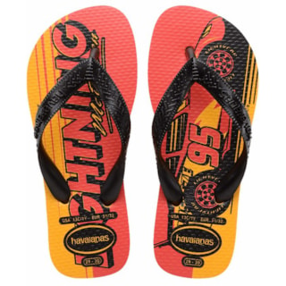 Chinelo Havaianas Kids Cars Amarelo Pop 25/26