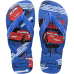 Chinelo Havaianas Kids Cars Azul Estrela 23/24