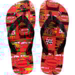 Chinelo Havaianas Kids Cars Vermelho Rubi/Preto 27/28