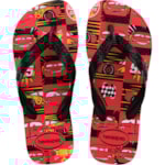 Chinelo Havaianas Kids Cars Vermelho Rubi/Preto 29/30