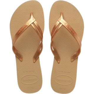 Chinelo Havaianas Kids Elegance Rose Gold 37/38