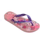 Chinelo Havaianas Kids Flores Rosa Macaron 29/30