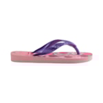 Chinelo Havaianas Kids Flores Rosa Macaron 29/30