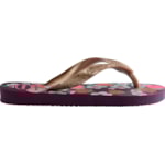 Chinelo Havaianas Kids Flores Rose Gold 27/29