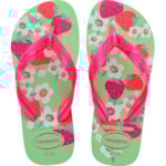 Chinelo Havaianas Kids Flores Verde Jardim 23/24