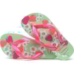 Chinelo Havaianas Kids Flores Verde Jardim 27/30