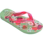 Chinelo Havaianas Kids Flores Verde Jardim 27/30