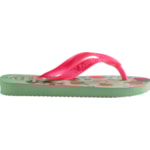 Chinelo Havaianas Kids Flores Verde Jardim 27/30