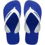 Chinelo Havaianas Kids Max Azul Naval/Branco 27/28
