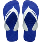 Chinelo Havaianas Kids Max Azul Naval/Branco 31/32
