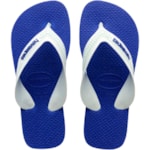 Chinelo Havaianas Kids Max Azul Naval/Branco 35/36