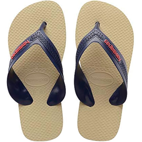 Chinelo Havaianas Kids Max Marinho/Areia 23/24