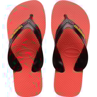 Chinelo Havaianas Kids Max Salmão 25/26