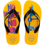 Chinelo Havaianas Kids Minions Amarelo/Preto 23/24