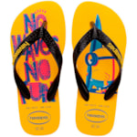 Chinelo Havaianas Kids Minions Amarelo/Preto 31/32