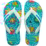 Chinelo Havaianas Kids Minions Azul/Branco 27/28