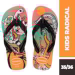 Chinelo Havaianas Kids Radical 35/36 Laranja