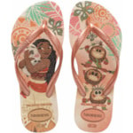 Chinelo Havaianas Kids Slim Princess Rosa Clay 23/24