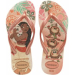 Chinelo Havaianas Kids Slim Princess Rosa Clay 25/26