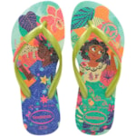 Chinelo Havaianas Kids Slim Princess Verde Matcha 27/28